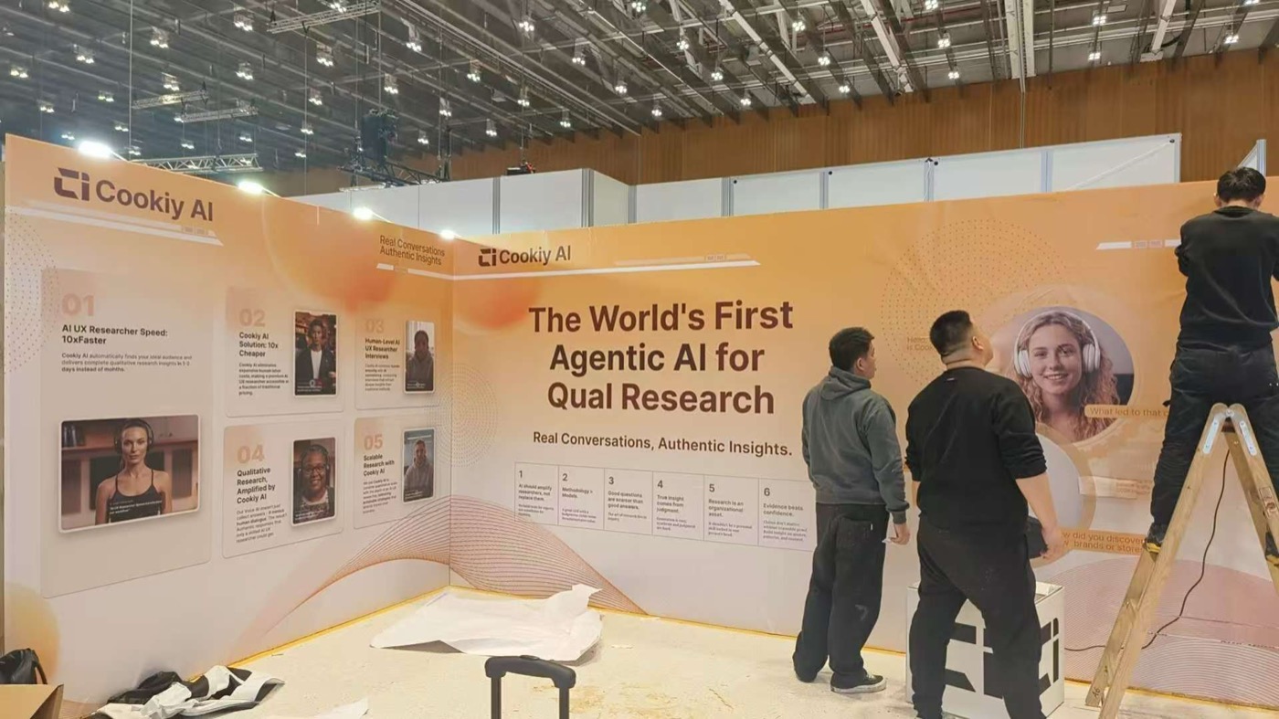 Exhibition stand — design and construction by Expostrasse